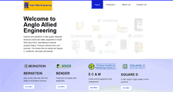 Desktop Screenshot of angloallied.co.za